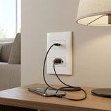 Conjunto 4x2 1 Tomada 10a+Carregador Usb - Iris Iriel