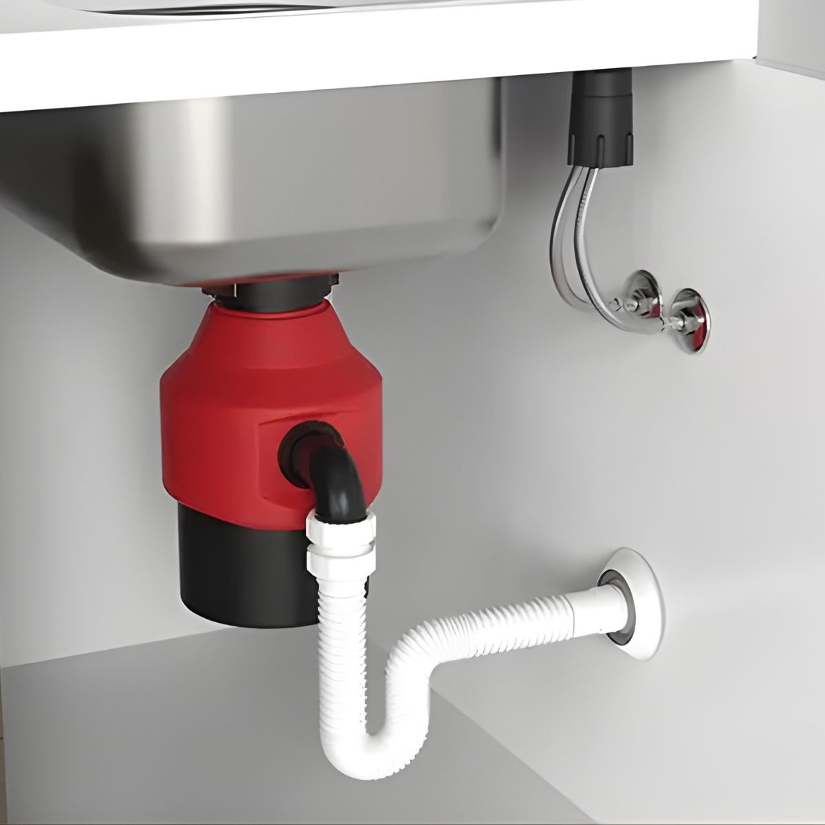 Sifão Tubo Extensivo Sem Rosca para Pia Branco 3 em 1 Blukit