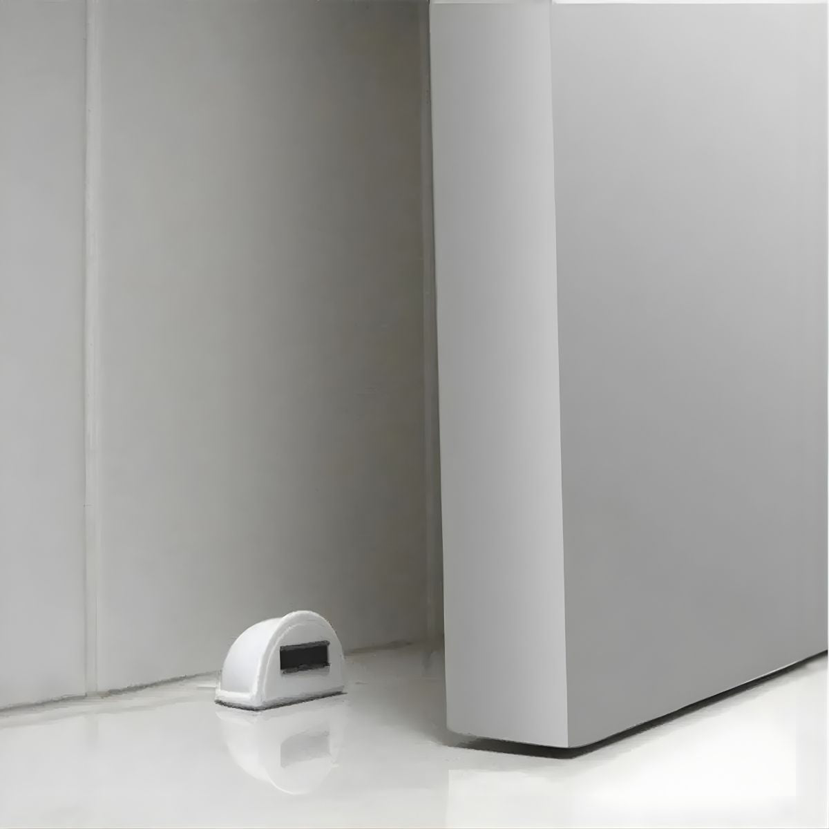 Trava Porta Magnético Branco BemFixa