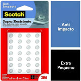 Protetor Anti Impacto Redondo PP com Adesivo 3M