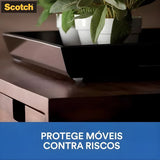 Protetor Anti Impacto Redondo PP com Adesivo 3M