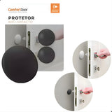 Protetor Anti Impacto Preto Comfortdoor