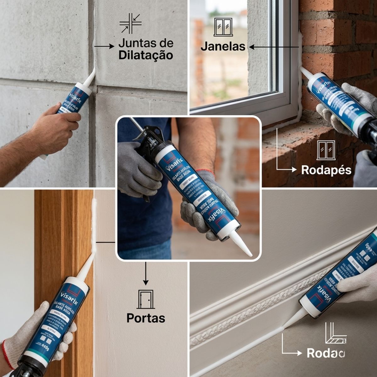 Selante Acrilico Base Agua 440g Killing