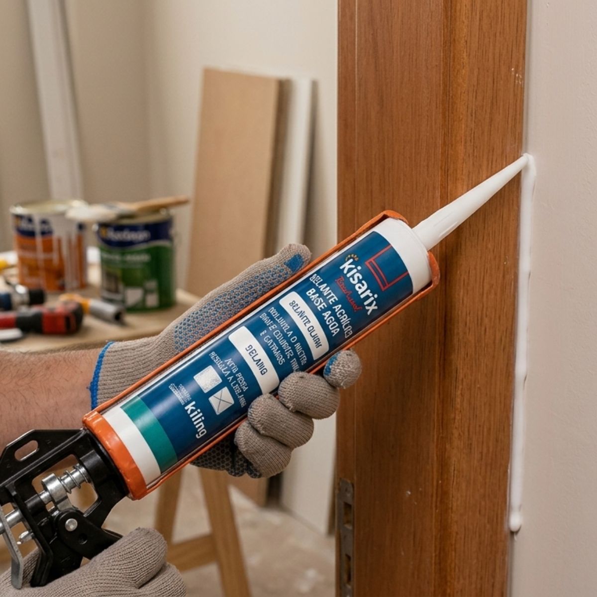 Selante Acrilico Base Agua 440g Killing