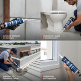 Selante Pu Branco 400g Killing