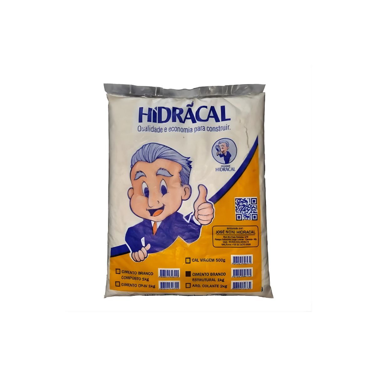 Cimento Branco 1kg Hidracal