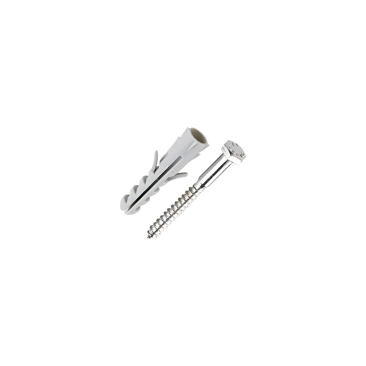 Bucha 12mm+Parafuso Cabeça Sextavada BemFixa