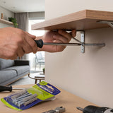 Bucha 08mm+Parafuso Phillips BemFixa