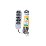Extensao Eletrica 5 Tomadas 2p+T 10a/250v 3m Tramontina
