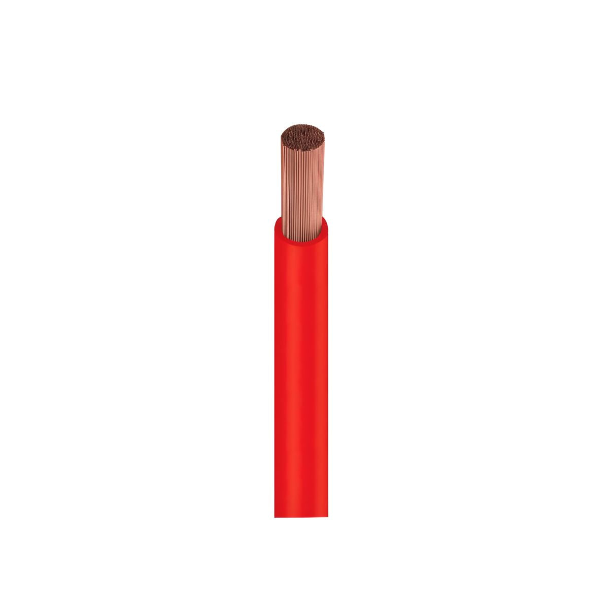 (Rolo) Fio Cabo Flexsil 750v 1,50mm Vermelho 100mt