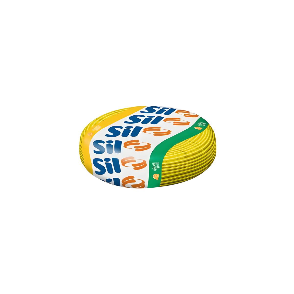 (Rolo) Fio Cabo Flexsil 750v 1,50mm Amarelo 100mt