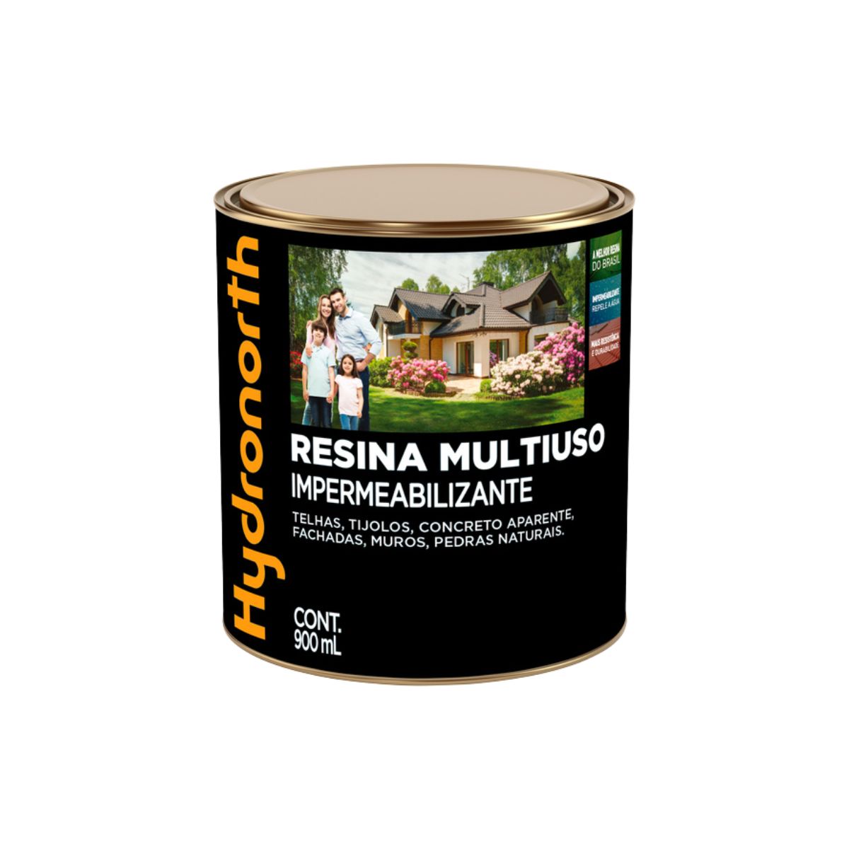 Resina Solvente Multiuso Incolor 900ml Hydronorth