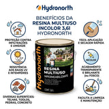 Resina Multiuso Incolor 3,6l Hydronorth