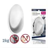 Gancho Adesivo Fixa Facil 2kg  C/ 1 Peça