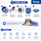 Mantinha Pet Microfibra Estampada 70x100 cm Bell Mondi