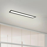 Luminária Led Tl Slim 20 Sobrepor  6500k Preta Autovolt Taschibra