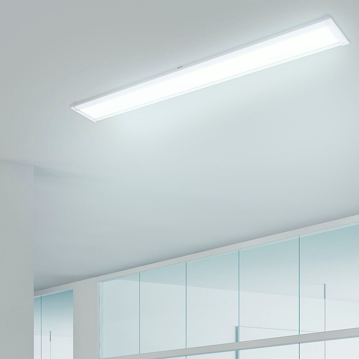 Luminária Led Tl Slim 20 6500k Sobrepor Branca Autovolt Taschibra
