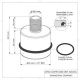 Contra Sede para Válvula de Descarga 1.1/2" 484/676 Censi
