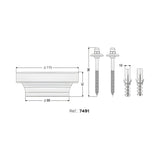 Kit Anel de Vedação com Guia e Conjunto de Fixação Censi