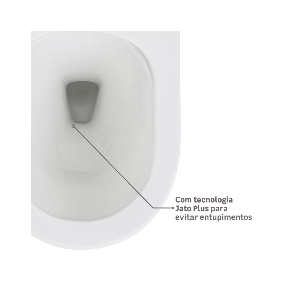 Kit Bacia com Caixa Acoplada Lift Branco Docol