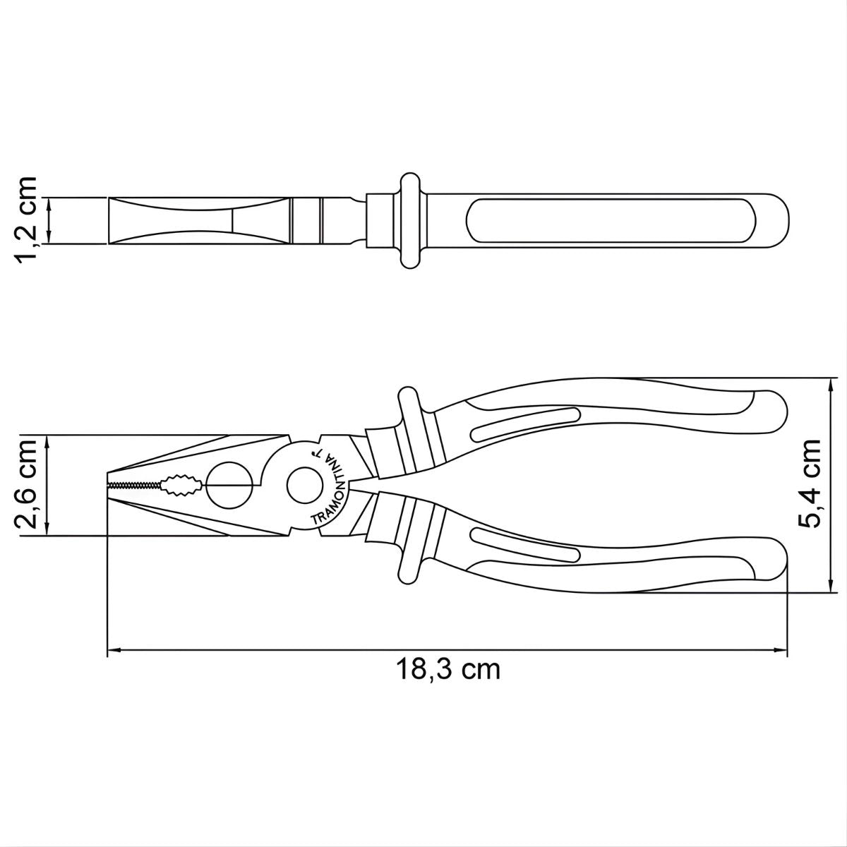 Alicate Universal 7" Tramontina