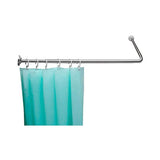 Suporte de Cortina para Box de Banheiro em L 1 m x 1 m Jackwal