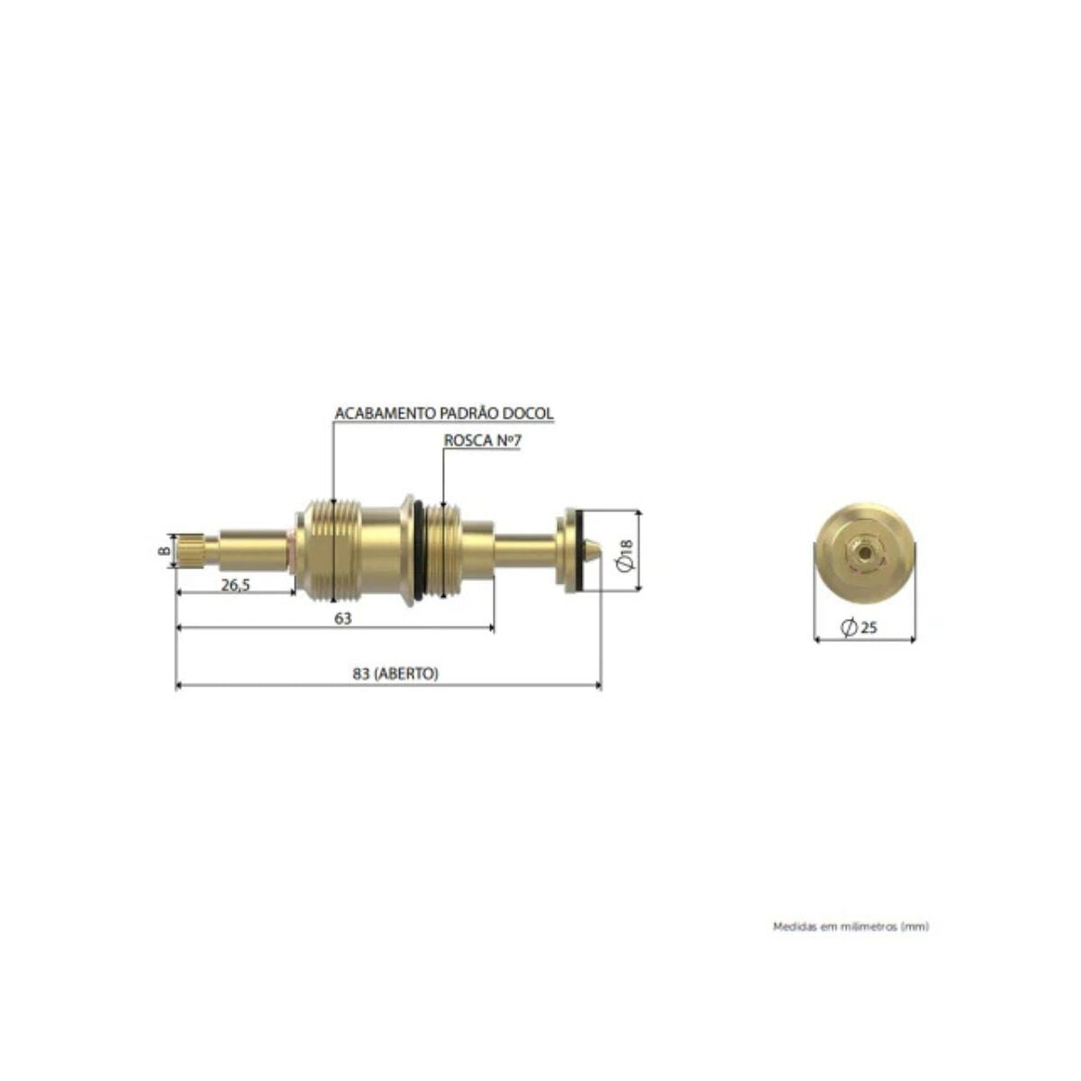 Reparo Mvs Para Registro De Pressao Docol Blukit