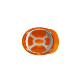 Capacete C/ Bone Laranja