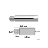 Extensão Cromada 1/2" 60mm Censi