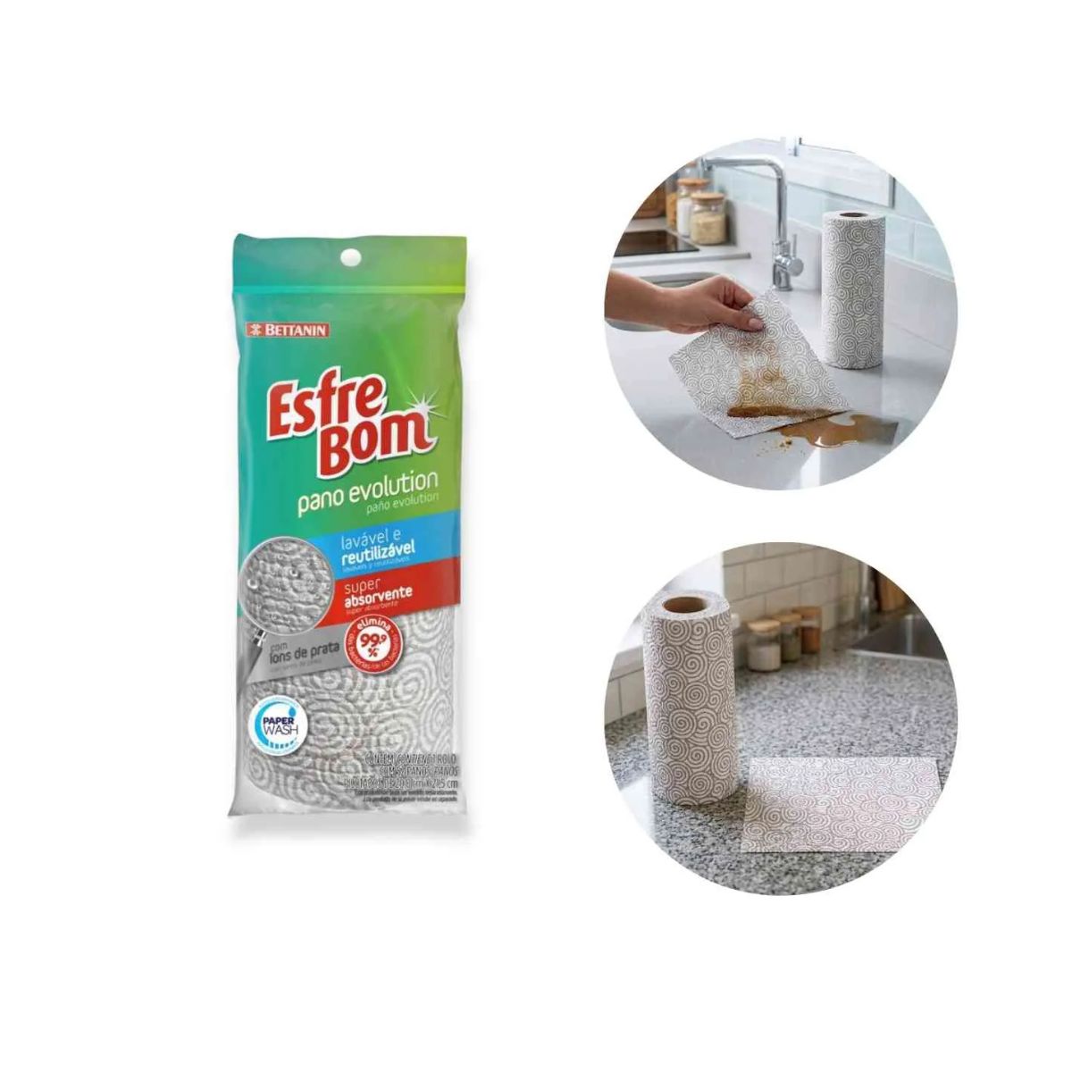 EsfreBom Pano Evolution em Rolo Bettanin