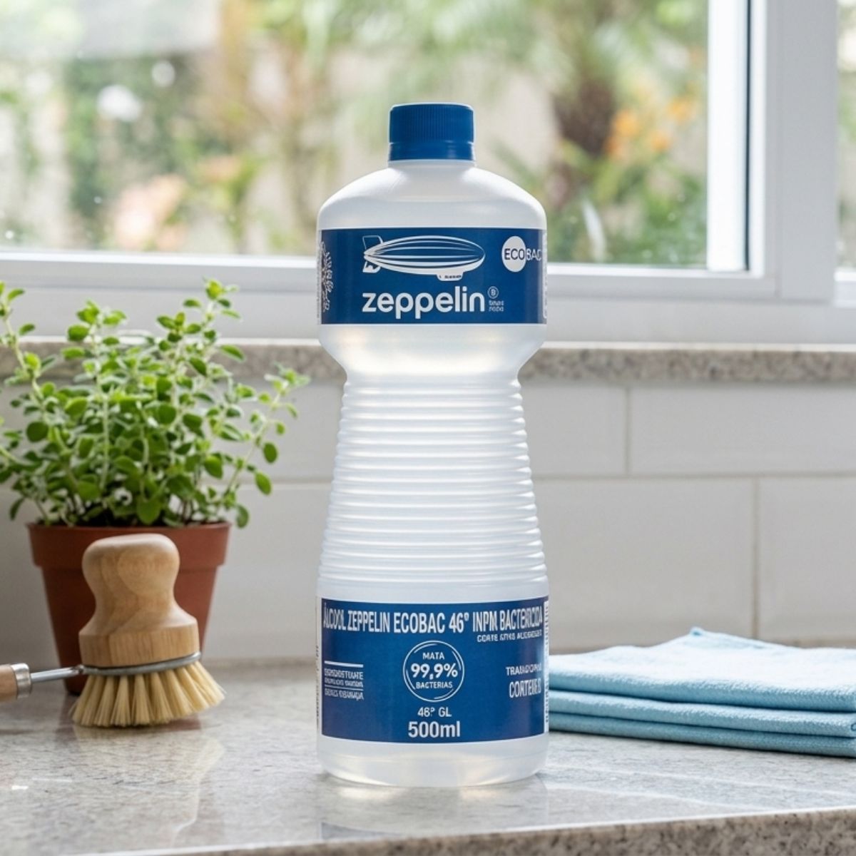 Álcool Etílico 46° GL (46° INPM) 500ml Zeppelin