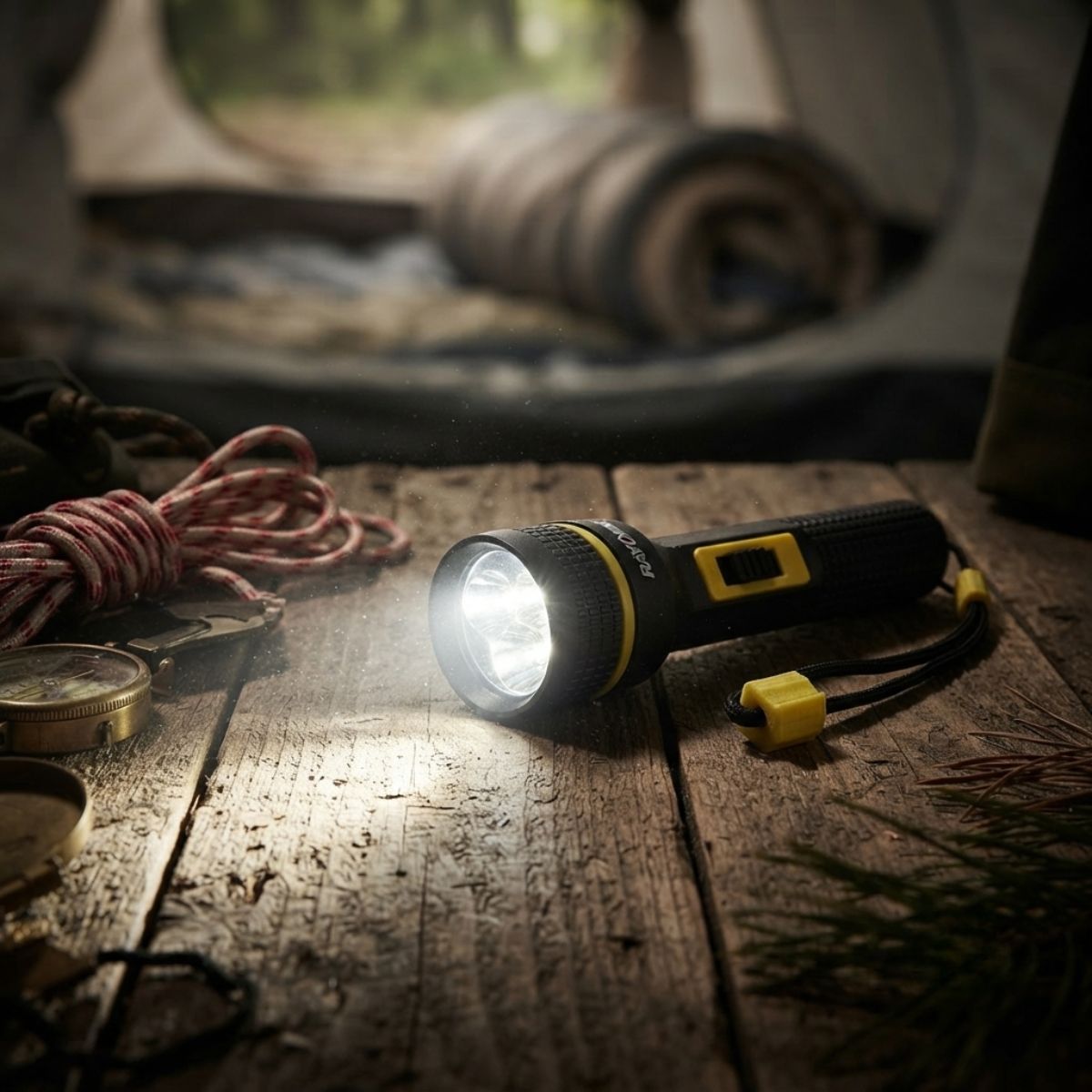 Lanterna Tri-LED Pequena 2 Pilhas AA  Rayovac
