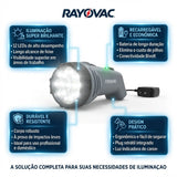 Lanterna Super LED 9 LEDs Bivolt Rayovac