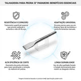 Talhadeira para Pedra 12" Paraboni