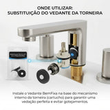 Vedante para Torneira 1/2" com 3 Peças BemFixa
