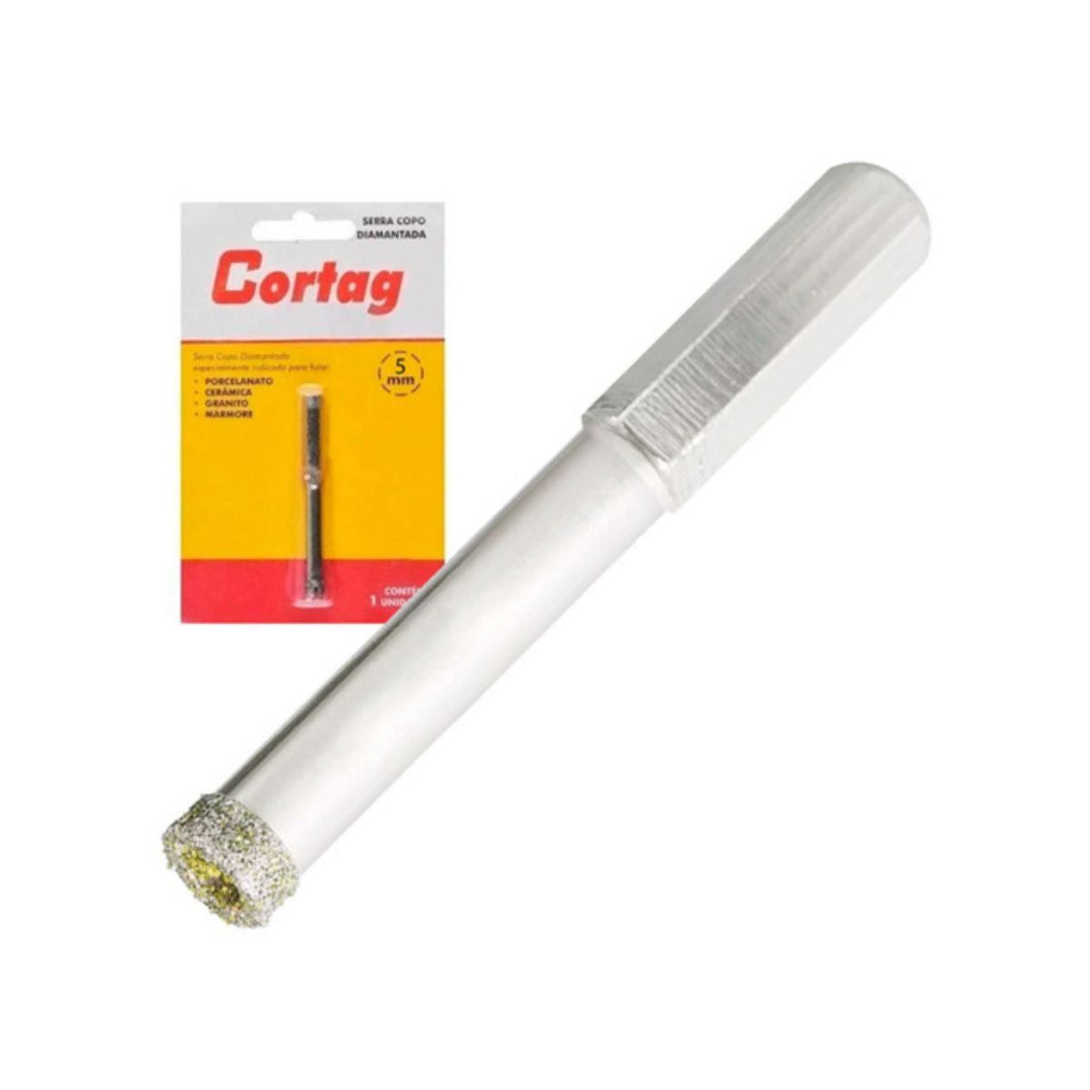 Serra Copo Diamantada para Porcelanato 8 mm Cortag