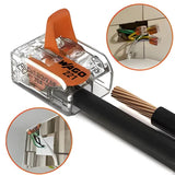 Conector De Emenda 2 Polos - Flowpack 221-412 4mm Wago