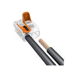 Conector De Emenda 2 Polos - Flowpack 221-412 4mm Wago