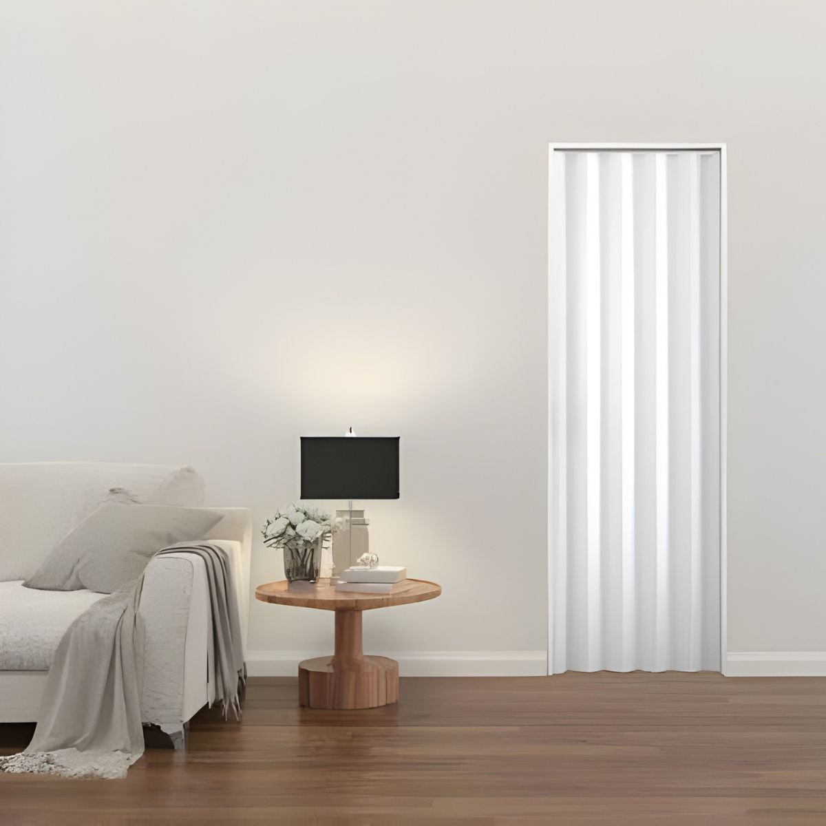 Porta PVC Sanfonada Branca