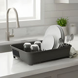 Escorredor de Louça Basic Cinza Brinox