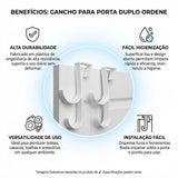 Gancho Para Porta Duplo Ordene