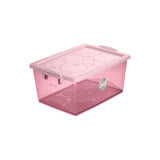 Organizador Com Trava 15lt Rose Ordene