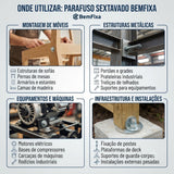 Parafuso Sextavado BemFixa