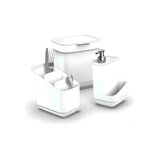 Conjunto Linha Pia Plástico Branco 3 Peças Ordene