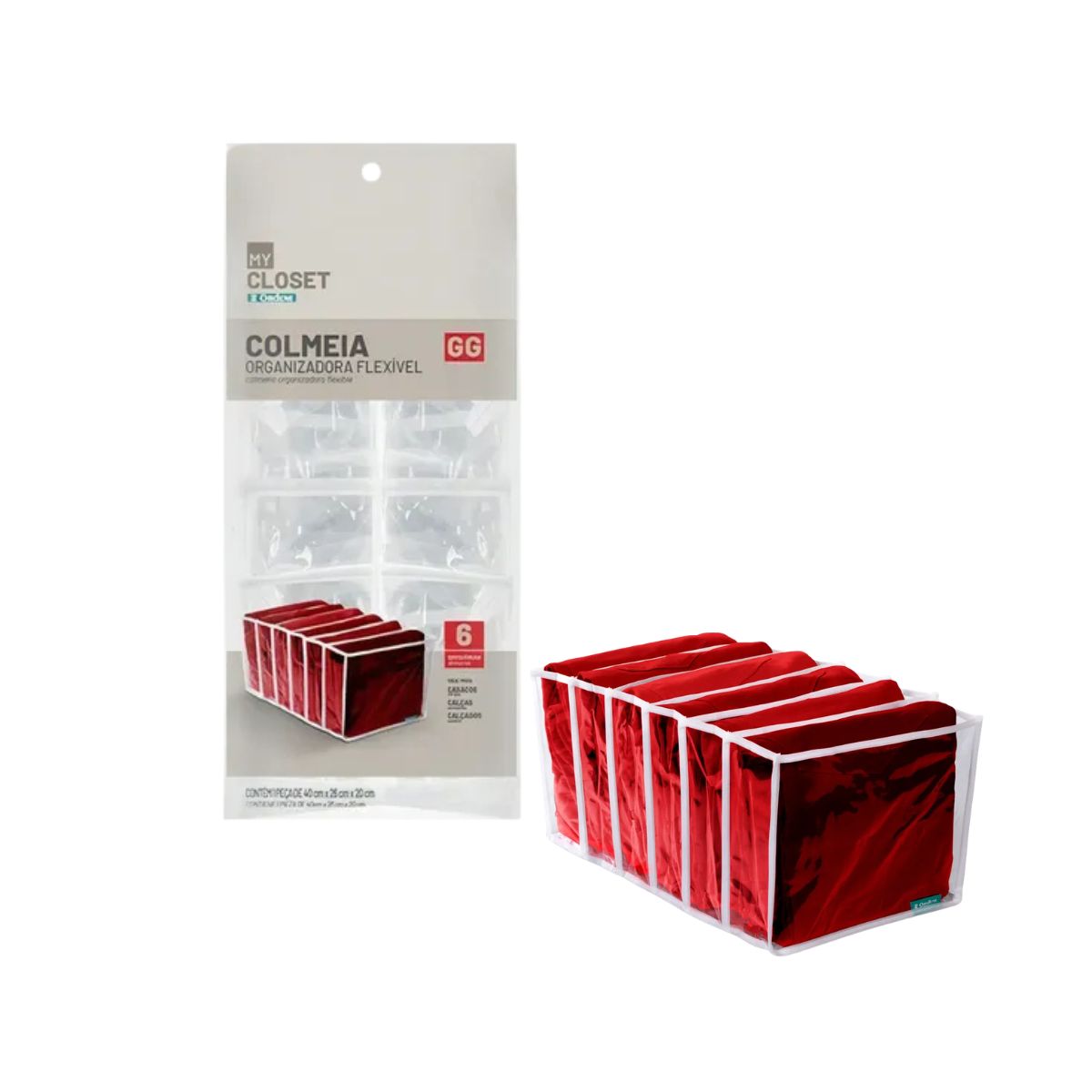 Colmeia Organizadora Flexível GG Ordene