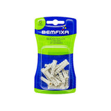 Bucha Nylon C/ Anel 6mm BemFixa