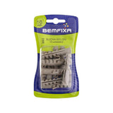 Bucha Nylon C/ Anel 10mm BemFixa