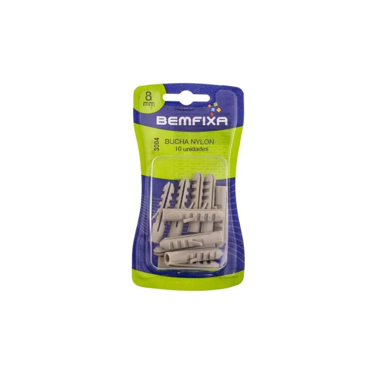 Bucha Nylon 8mm BemFixa
