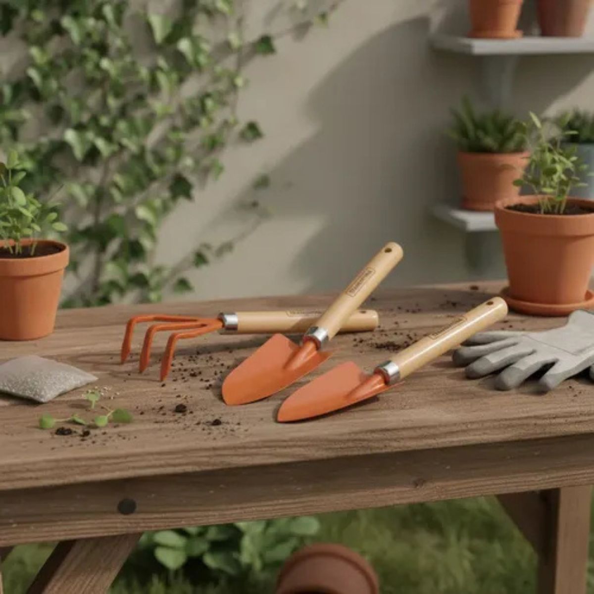 Conjunto para Jardim 3 Peças Tramontina