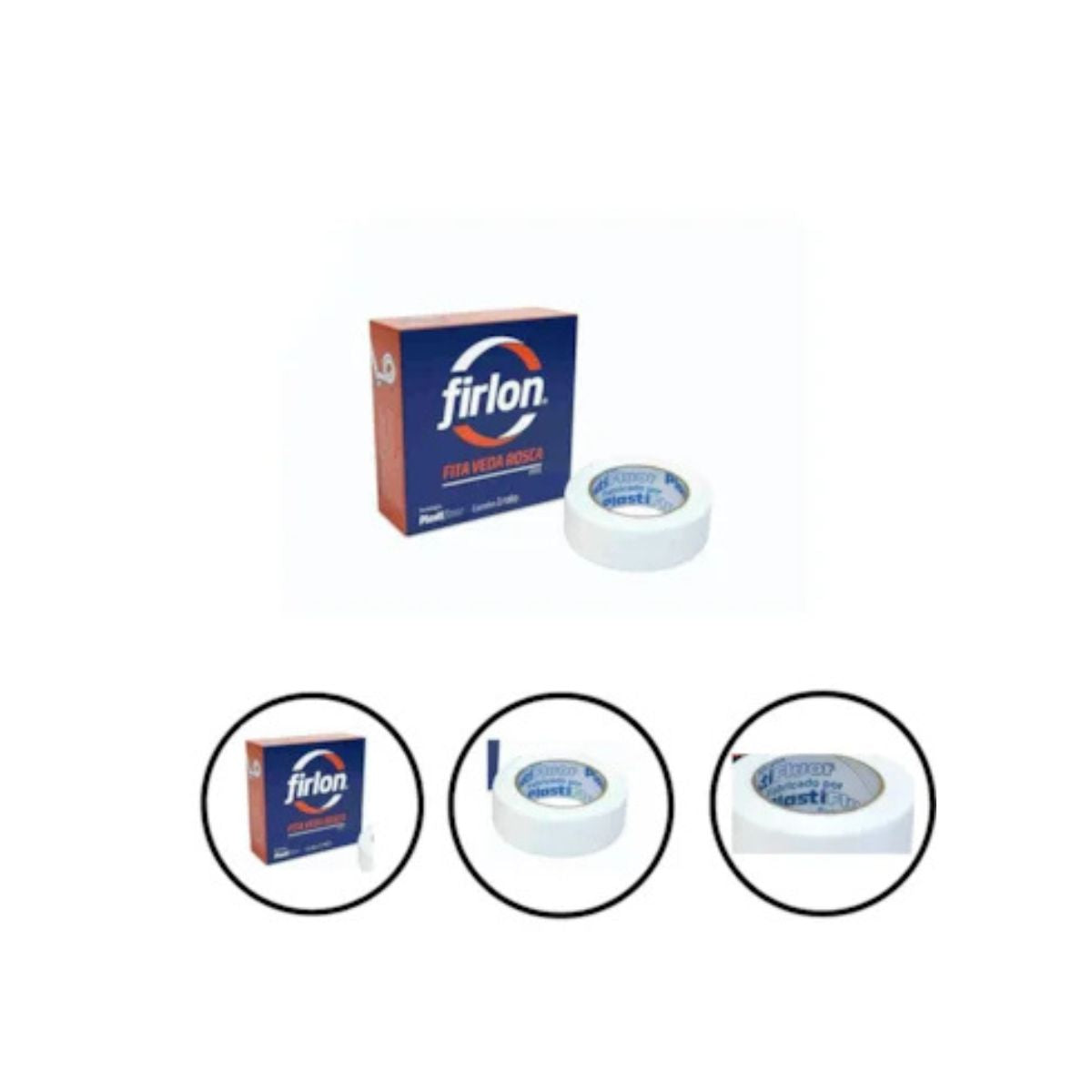 Fita Veda Rosca Polytubes 18mmx50m Firlon
